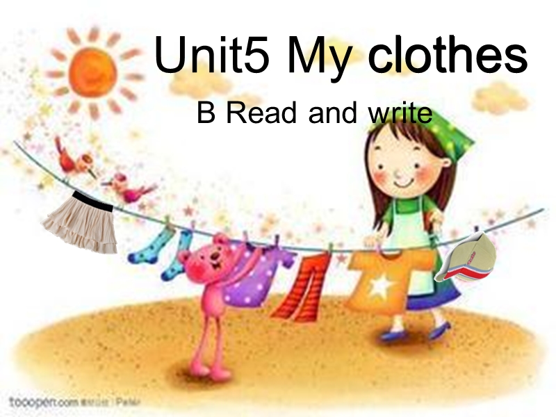 四年级下英语教案unit 5 b read and write(2)人教（pep）.ppt_第1页