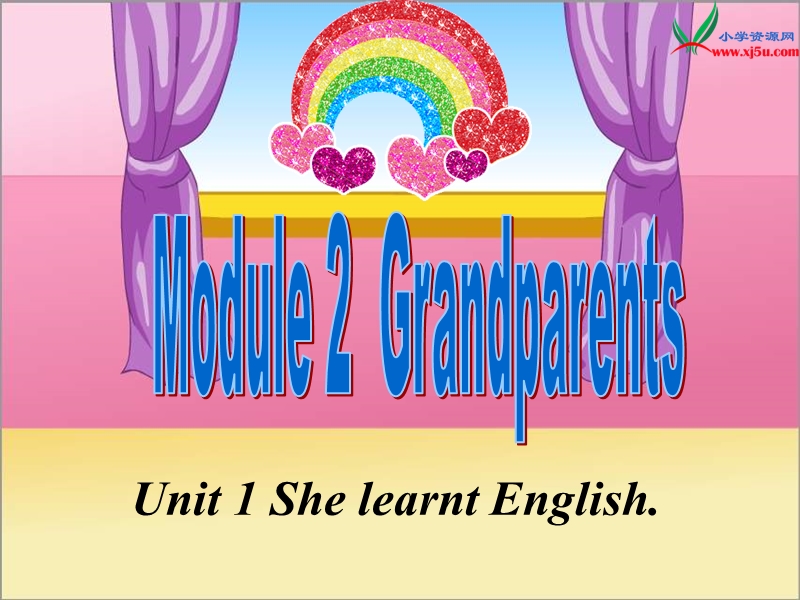 外研版（三起）五下英语：m2u1 she learnt english ppt课件.ppt_第1页