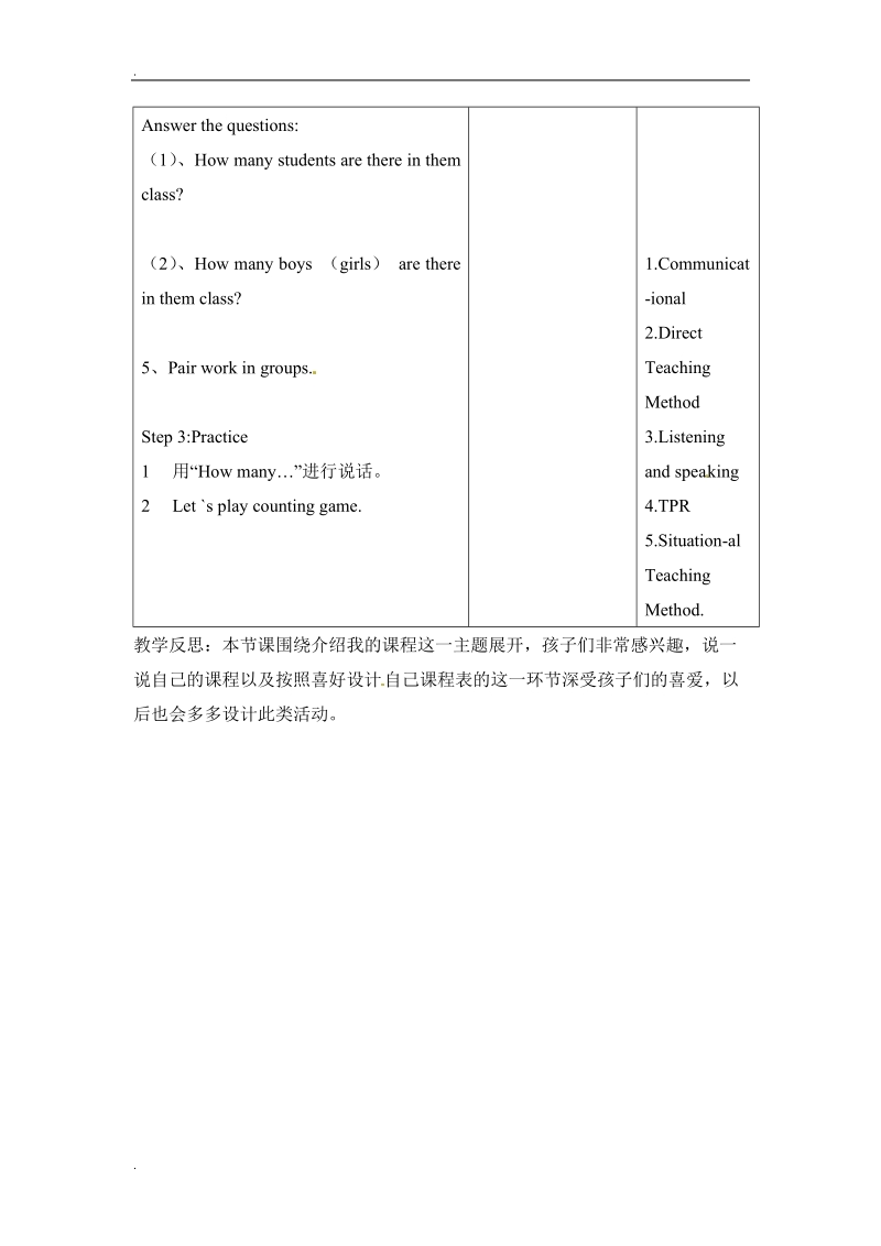 四年级下册英语教案-unit 3  lessson14人教精通.doc_第3页