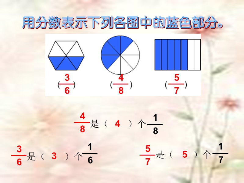 人教版三年级数学上册《分数的简单计算》ppt课件.ppt_第3页