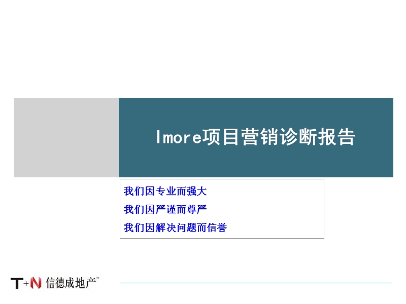 合肥imore项目营销诊断报告113p.ppt_第1页