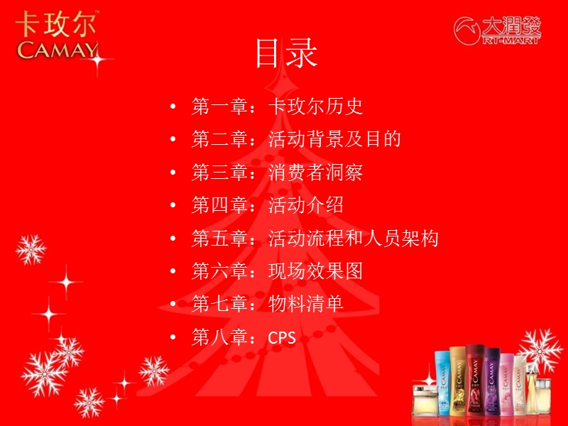 卡玫尔沐浴露迷情圣诞活动策划方案.ppt_第2页