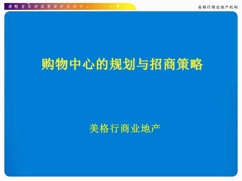 商业地产购物中心规划与招商策略.ppt_第2页