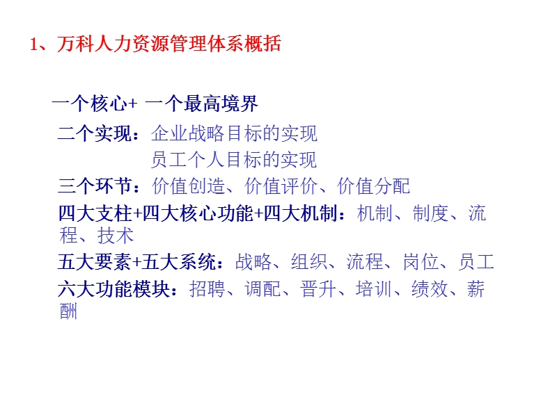 万科人力资源管理体系设计方案.ppt_第3页