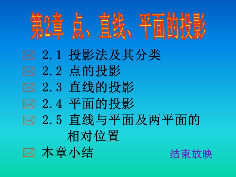 点、直线、平面的投影.ppt_第1页