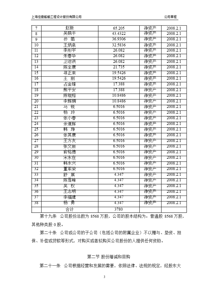 上海佳豪：公司章程（2011年1月）.ppt_第3页