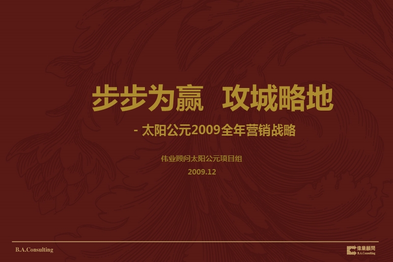 太阳公元2009全年营销战略.ppt_第3页