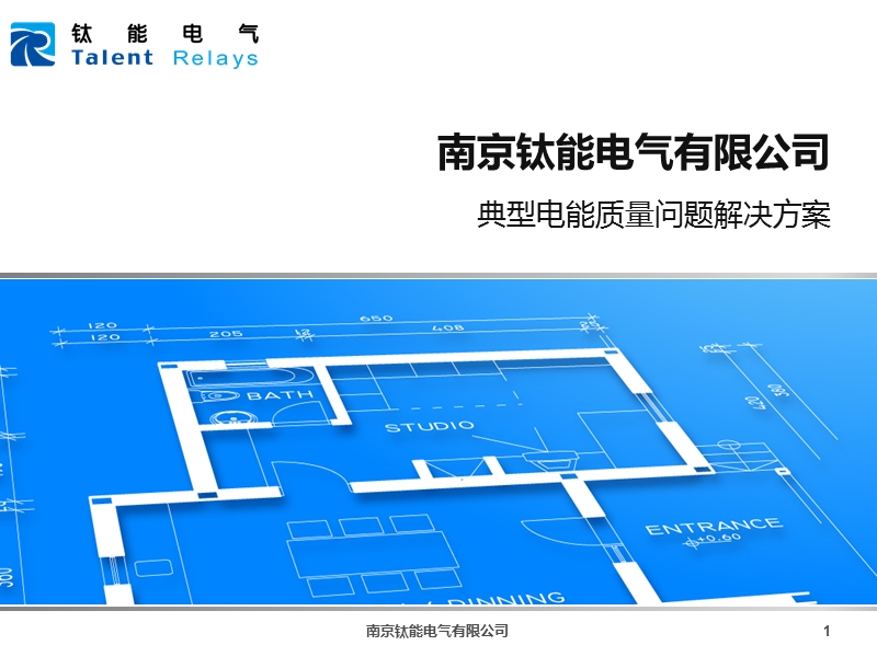 南京钛能电气典型电能质量问题解决方案.pptx_第1页