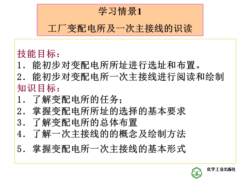 工厂变配电所及一次主接线的识读.ppt_第1页