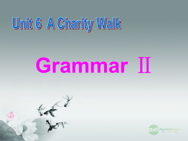 八年级英语下册《unit 6 a charity walk》grammar ii课件 牛津版.ppt_第2页