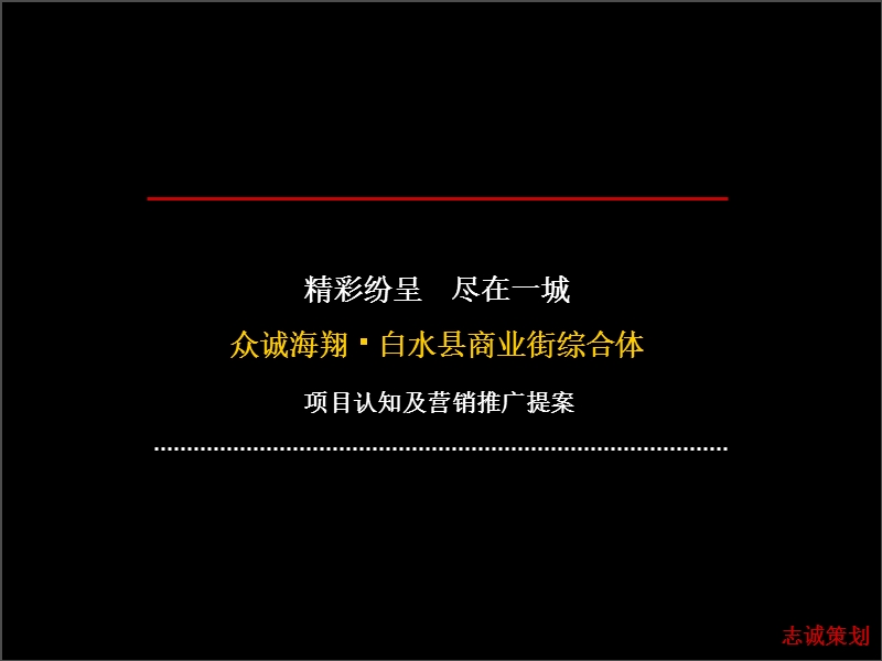 众诚海翔白水县商业街综合体.ppt_第1页