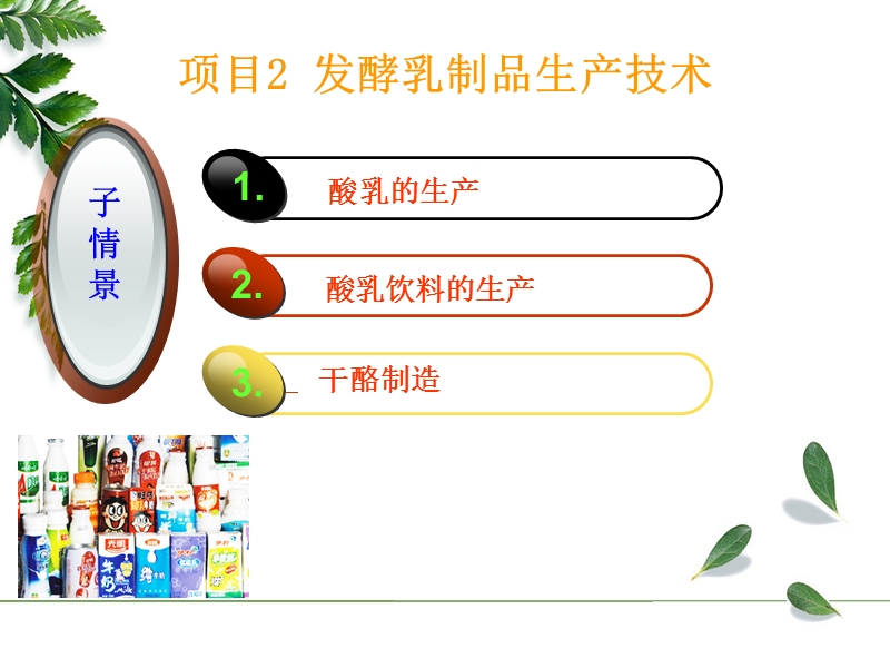 学习情景1-项目2发酵乳制品生产技术.ppt_第2页