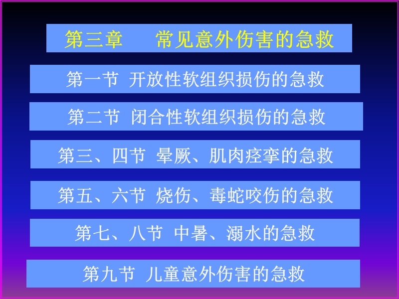 常见意外伤害的急救.ppt_第1页