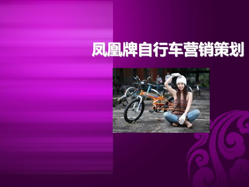 凤凰牌双人自行车营销策划方案.ppt_第1页