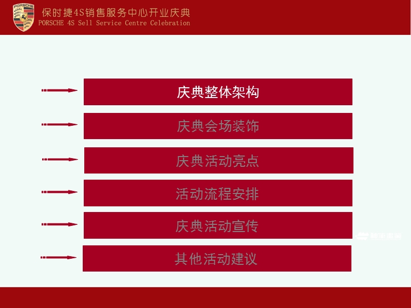 保时捷4s销售服务中心开业庆典策划方案.ppt_第3页
