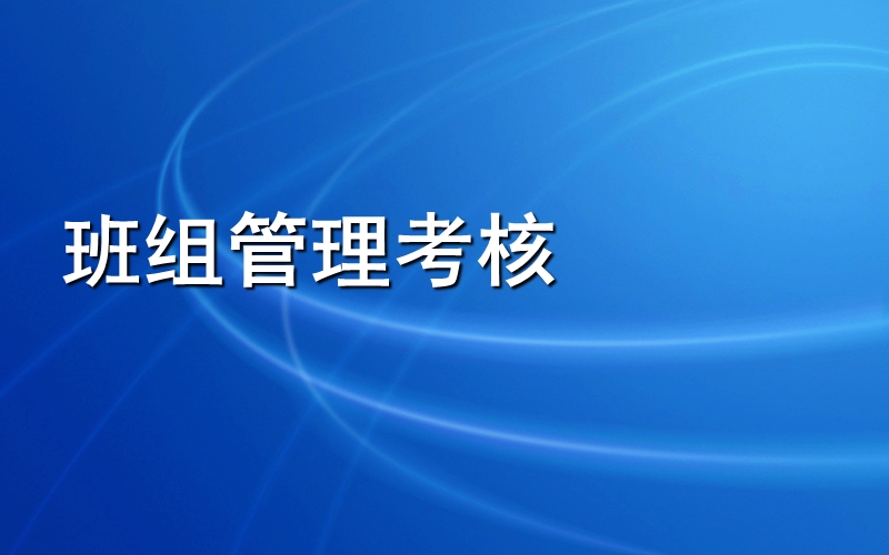 班组管理及考核经验介绍.ppt_第1页