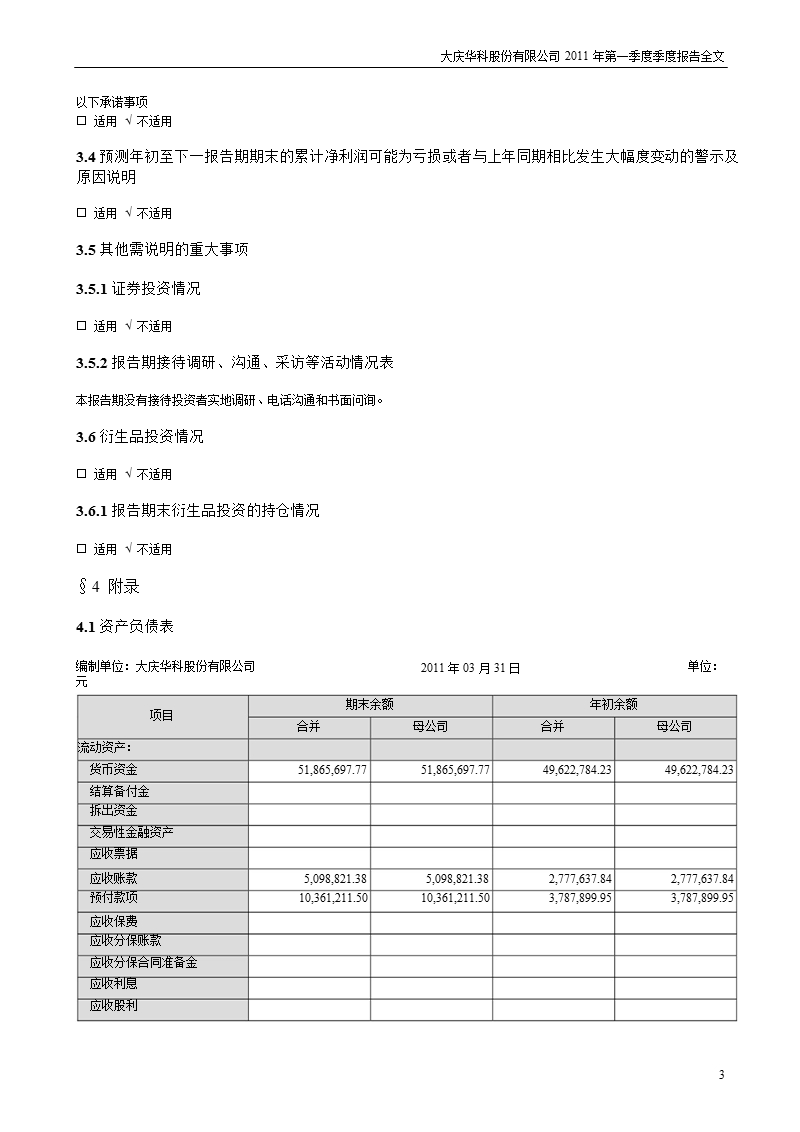 大庆华科：2011年第一季度报告全文.ppt_第3页