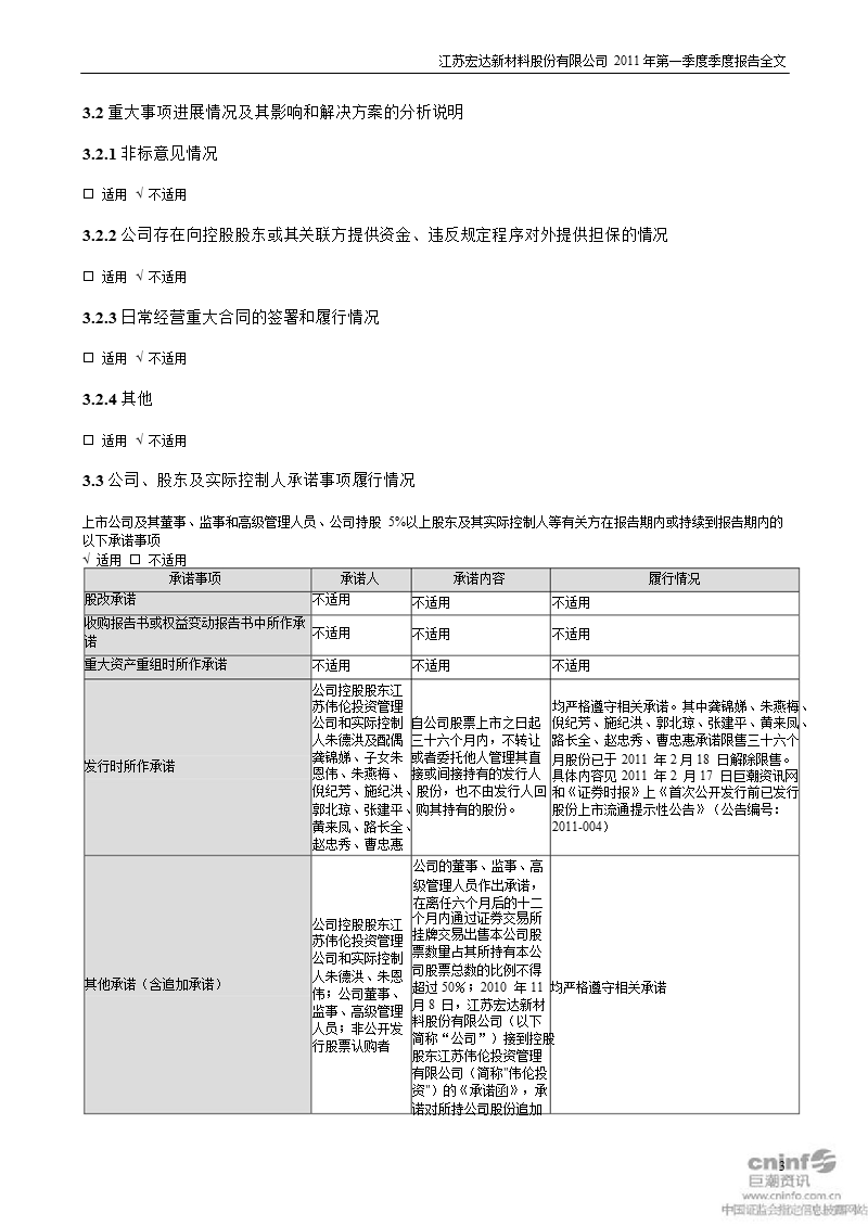 宏达新材：2011年第一季度报告全文.ppt_第3页