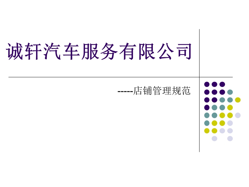 大润发汽车保养中心店铺管理规范.ppt_第1页