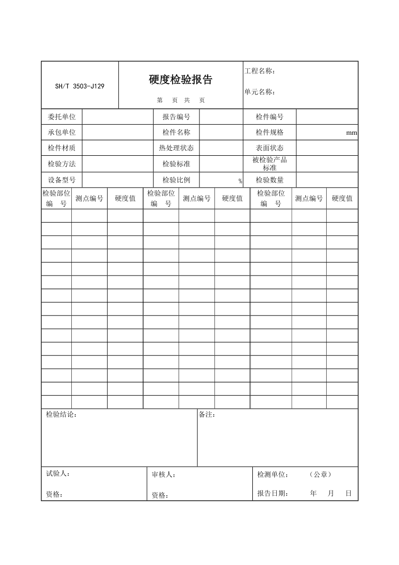 3503-J129硬度检验报告.doc_第1页