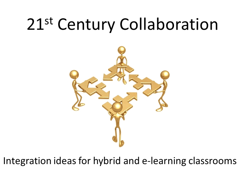 商务合作ppt模板：二十一世纪的商务合作模式21st century collaboration.ppt_第1页