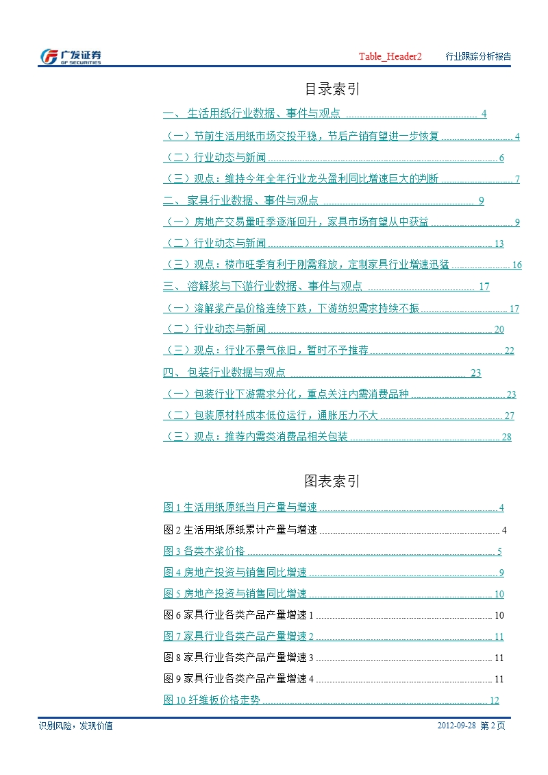 家具市场或将受益旺季楼市_溶解浆行业机会尚未来临_包装业关注下游消费品种-2012-10-09.ppt_第2页