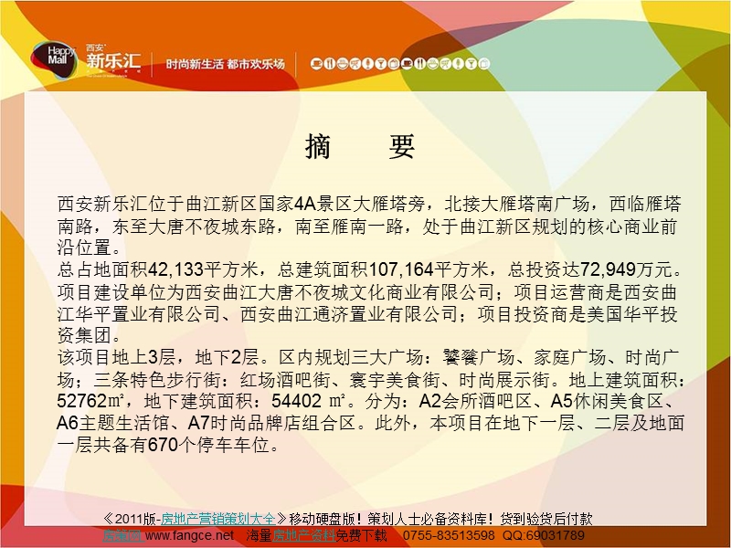 西安新乐汇项目可行性研究报告(99页).ppt_第3页