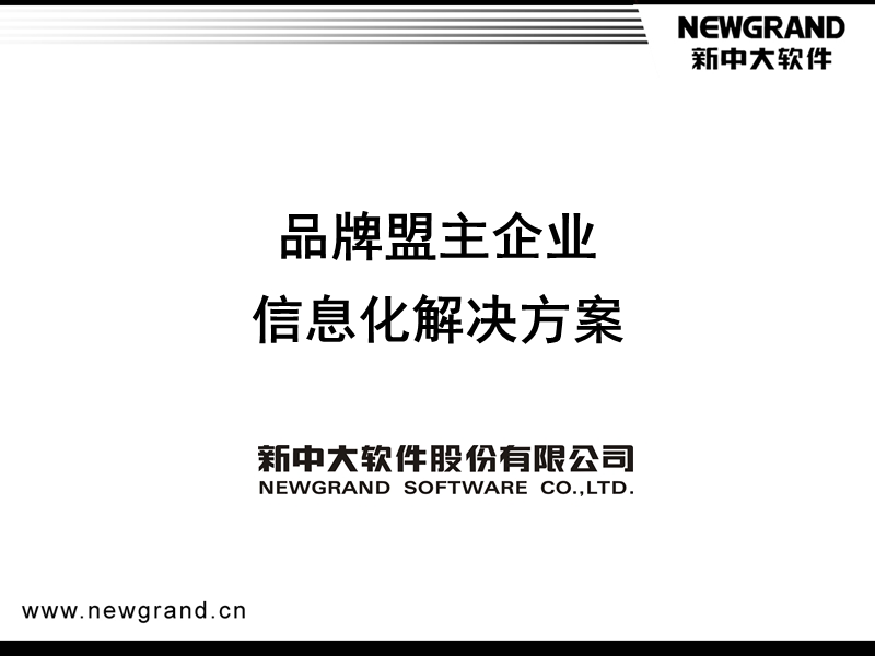 品牌盟主企业信息化解决方案.ppt_第1页