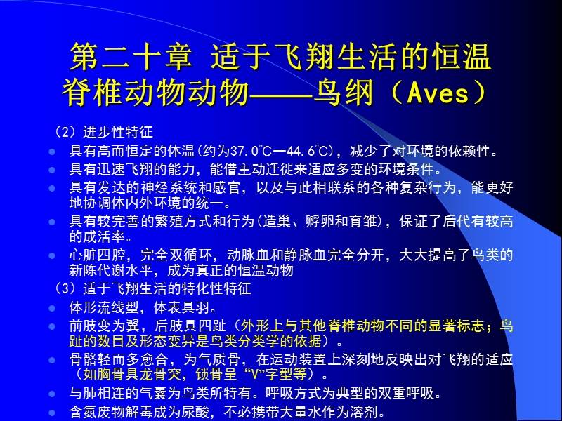 第二十章 适于飞翔生活的恒温.ppt_第2页