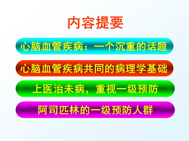 阿司匹林在心脑血管疾病防治中的应用.ppt_第2页