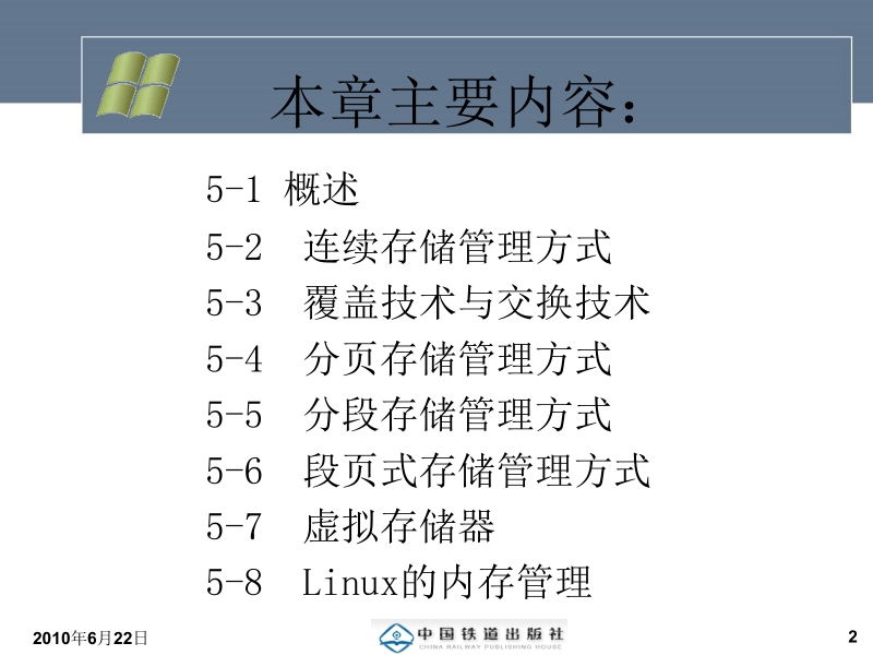 操作系统(第三版) 刘振鹏 第5章 存储器管理新.ppt_第2页