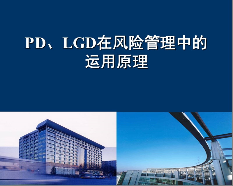 新pd、lgd在风险管理中的运用原理.ppt_第1页