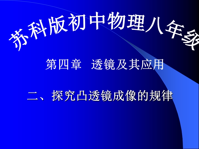 探究凸透镜成像规律.ppt_第1页