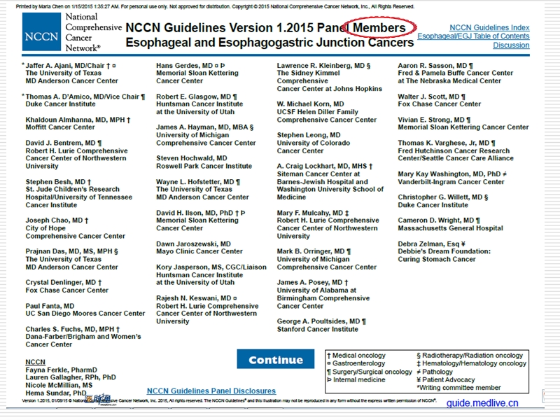 食管癌2015nccn指南第1版中文解读(2015-06-01).ppt_第2页