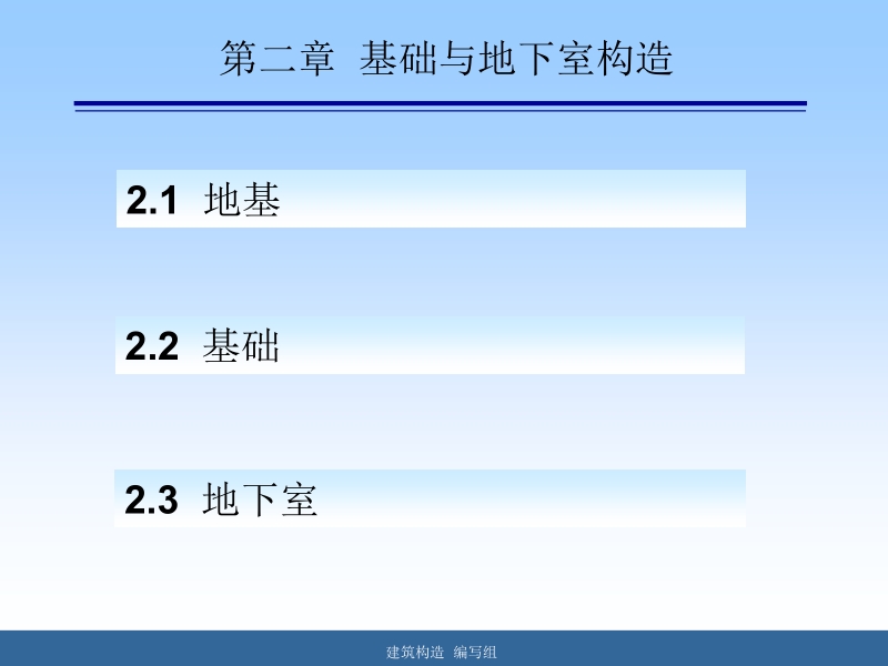 建筑构造 赵敬辛 2第二章 基础与地下室构造新.ppt_第2页