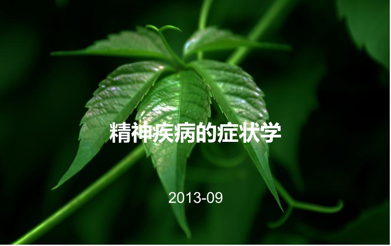 精神疾病的症状学.ppt_第1页