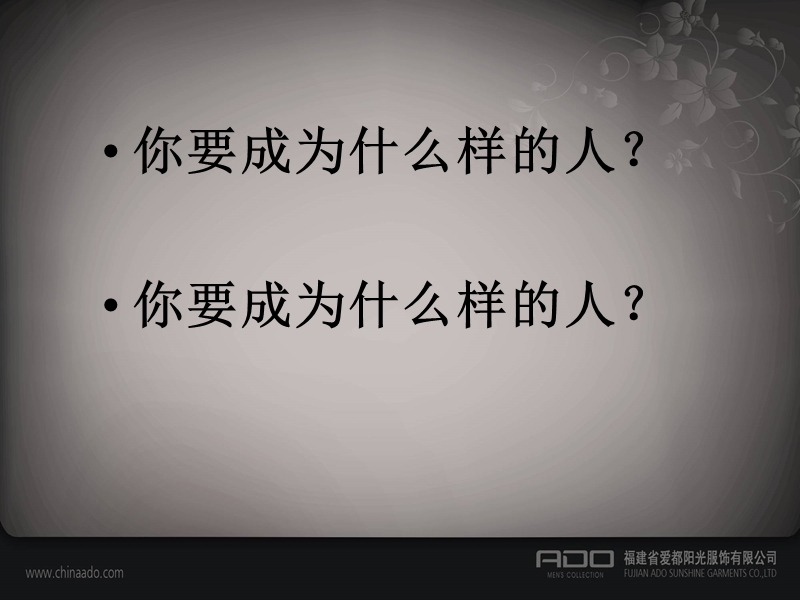 爱都服饰职业生涯规划.ppt_第2页