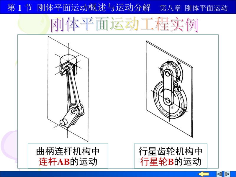 理论力学 顾晓勤 等 第1节 刚体平面运动概述与运动分解新.ppt_第2页