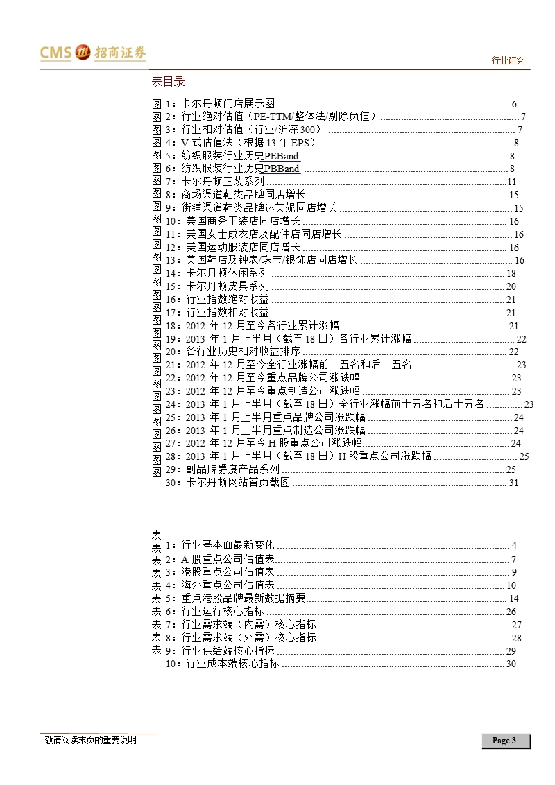 服饰纺织行业“时尚半月谈”：12月增速普遍缓于11月_海外品牌则有分化-2013-01-24.ppt_第3页