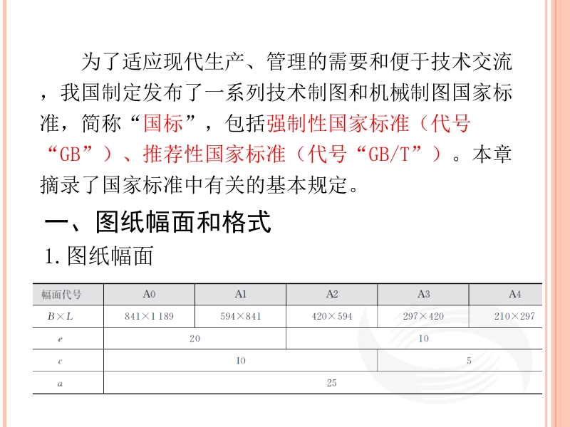 机械识图课教学参考书 邢凤娟 第一章 制图基本规定1新.ppt_第3页