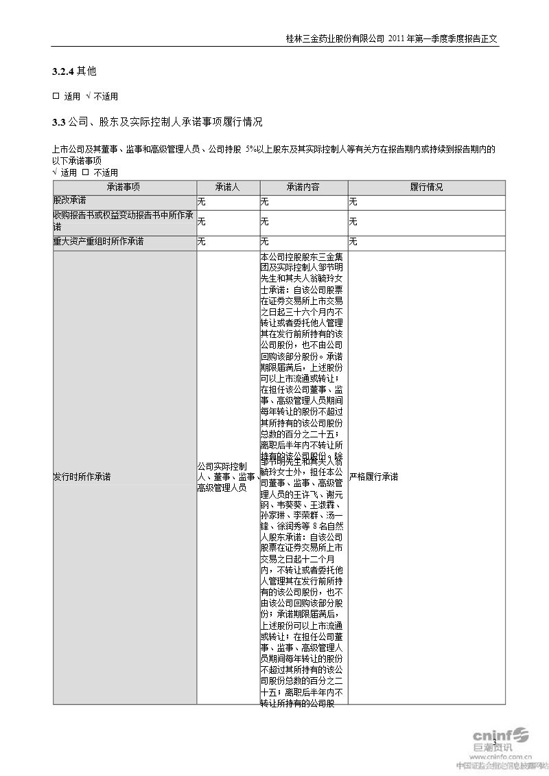 桂林三金：2011年第一季度报告正文.ppt_第3页