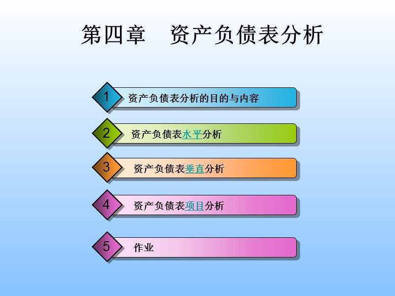 第4章 资产负债表分析83111（课件）.ppt_第1页