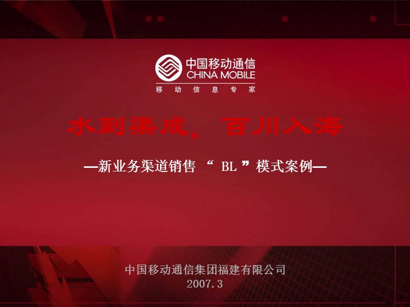 福建公司新业务bl模式渠道销售体系（新）.ppt_第1页