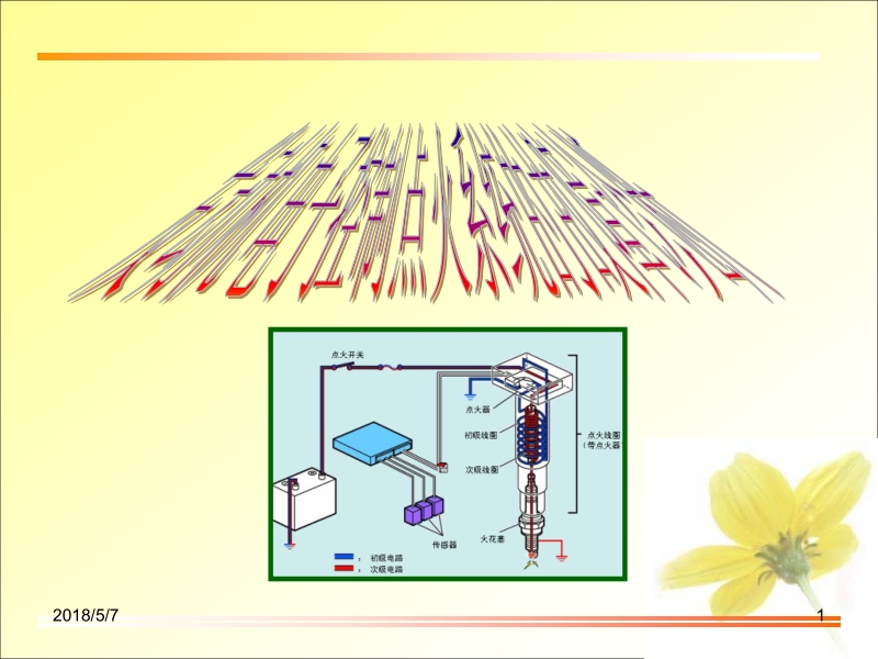 现代汽车检测与故障诊断技术 司传胜 2.5点火系统故障诊断新.ppt_第1页