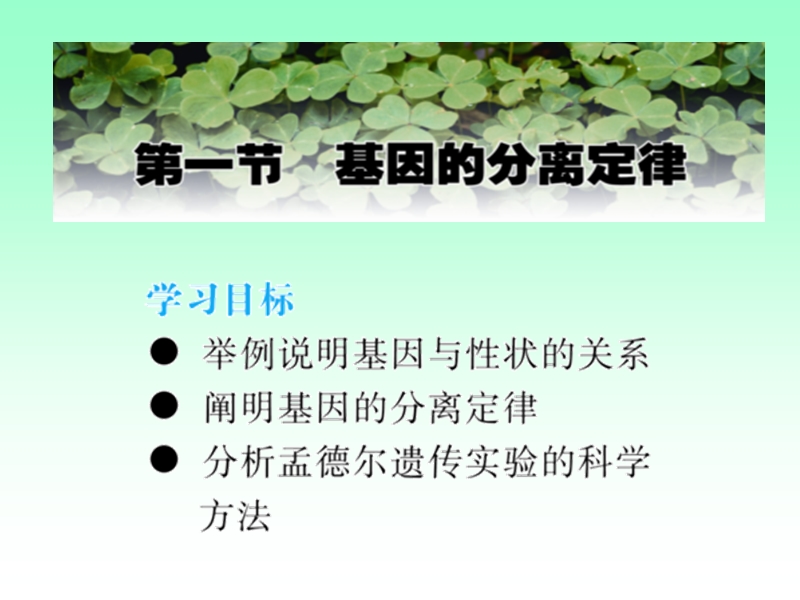 苏教版教学课件生物苏教版必修二扬州市集体备课课件--第三章 遗传和染色体.ppt_第3页