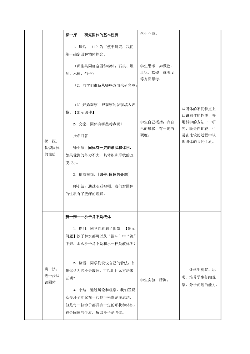 三年级下科学教案《认识固体》教案2x苏教版（三起）.docx_第3页