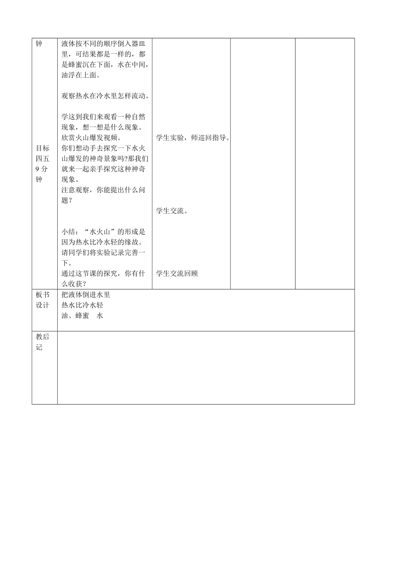 三年级下科学教案3+4把液体放到水里苏教版（三起）.doc_第2页