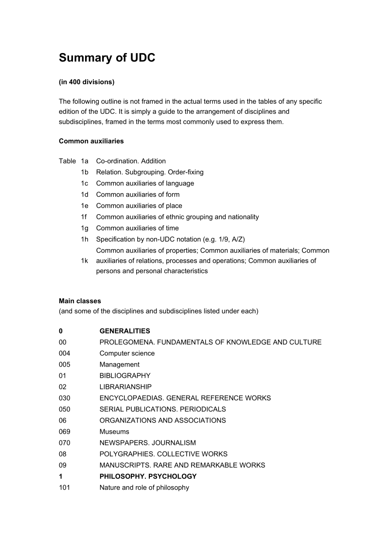 附录5 国际十进分类详细表（udc）.doc_第1页