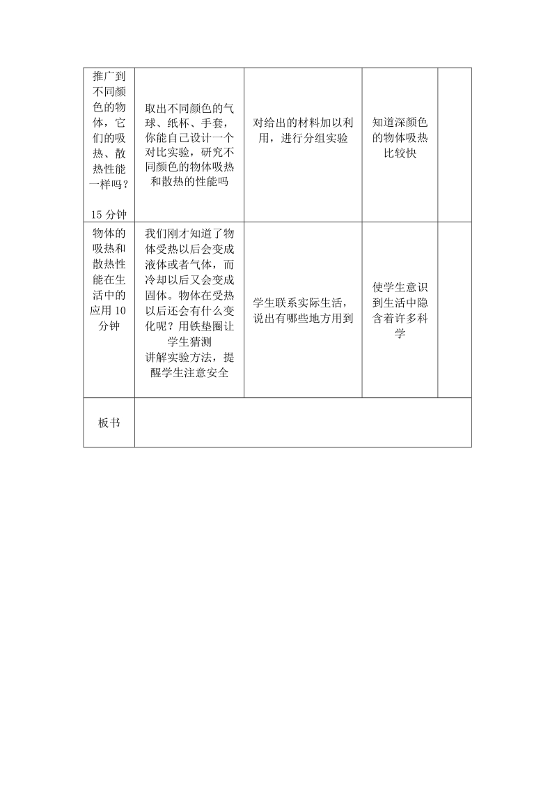 四年级上科学学案《4.+吸热和散热》学案1苏教版（三起）.doc_第2页