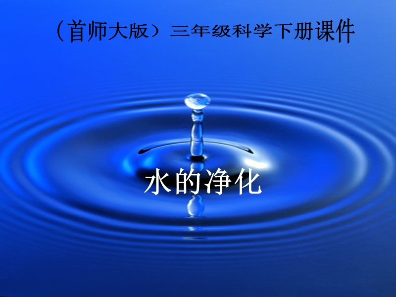 （首师大版）三年级科学下册课件 水的净化 3.ppt_第1页